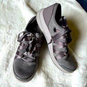 Bzees steel grey & silver shoes